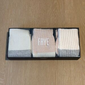 NIB Frye Women's 3 Pair Super Soft Boot Socks